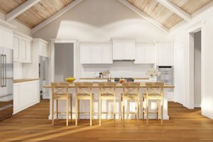 Interior - Kitchen 3 for Farmhouse House Plan #923-346 - 4 bed, 3.5 bath