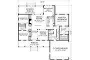 Country Style House Plan - 3 Beds 2.5 Baths 2010 Sq/Ft Plan #137-374 