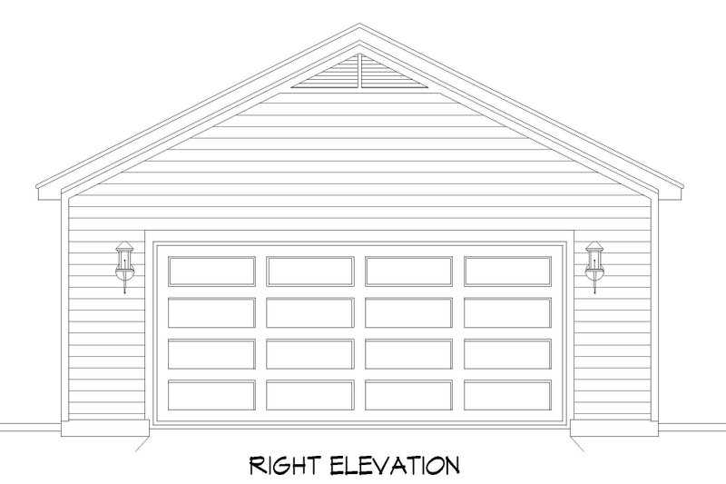 Dream House Plan - Exterior - Other Elevation 1 for Country House Plan #932-609 - 1 bed, 1 bath