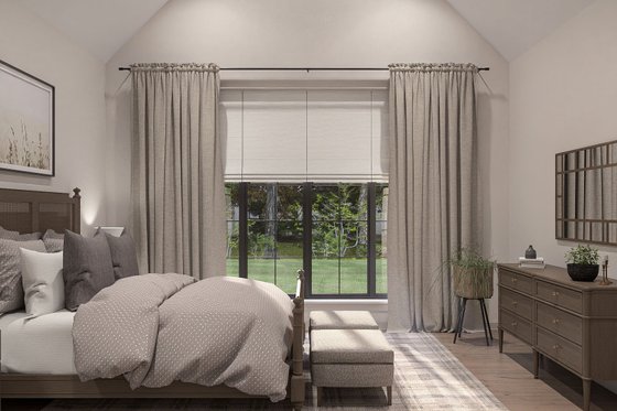 Interior - Master Bedroom 1 for Cottage House Plan #455-784 - 3 bed, 2.5 bath