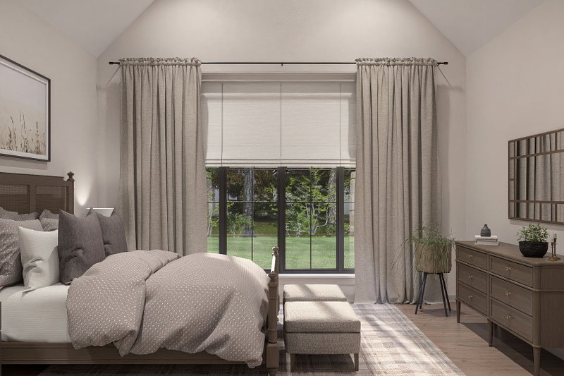 Architectural House Design - Interior - Master Bedroom 1 for Cottage House Plan #455-784 - 3 bed, 2.5 bath