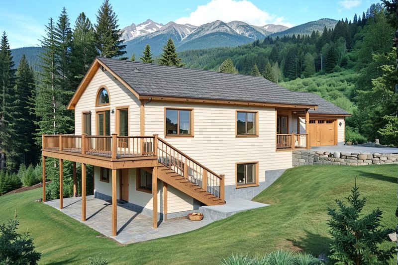 House Plan Design - Traditional Exterior - Front Elevation Plan #117-288