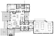 Farmhouse Style House Plan - 4 Beds 4 Baths 3409 Sq/Ft Plan #928-328 