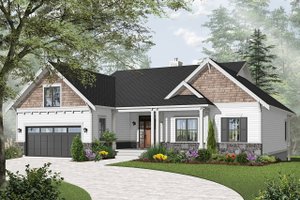 Traditional Exterior - Front Elevation Plan #23-2534