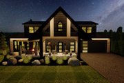 Contemporary Style House Plan - 4 Beds 2.5 Baths 2047 Sq/Ft Plan #1075-8 