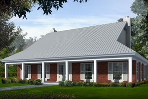 Farmhouse Exterior - Front Elevation Plan #81-13712