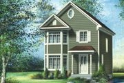 Farmhouse Style House Plan - 2 Beds 1.5 Baths 1184 Sq/Ft Plan #25-4053 