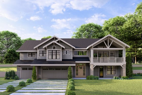 luxury Craftsman Plan