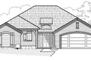 Traditional Exterior - Front Elevation Plan #65-472