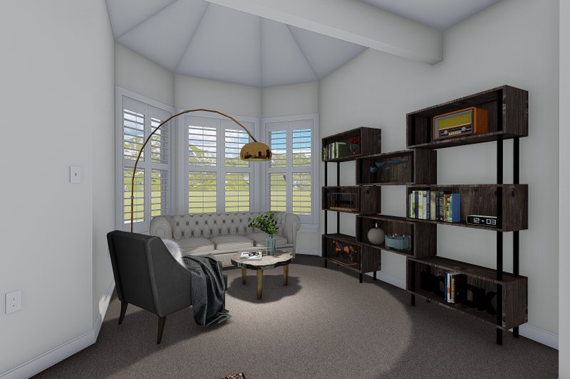 Dream House Plan - Traditional Interior - Master Bedroom Plan #1060-61