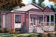 Traditional Style House Plan - 2 Beds 1 Baths 844 Sq/Ft Plan #138-213 