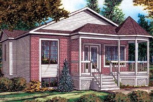Traditional Exterior - Front Elevation Plan #138-213