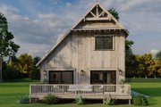 Craftsman Style House Plan - 3 Beds 2 Baths 1706 Sq/Ft Plan #923-81 Exterior 