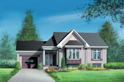 Traditional Style House Plan - 3 Beds 1 Baths 1239 Sq/Ft Plan #25-169 