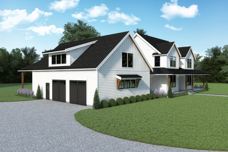 House Plan Design - Exterior - Other Elevation 6 for Farmhouse House Plan #1070-194 - 3 bed, 3.5 bath