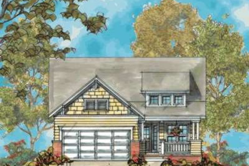 House Design - Bungalow Exterior - Front Elevation Plan #20-1743