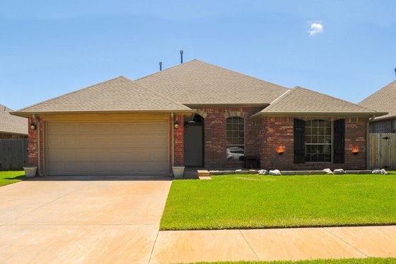 Exterior - Front Elevation 3 for European House Plan #65-345 - 4 bed, 2 bath
