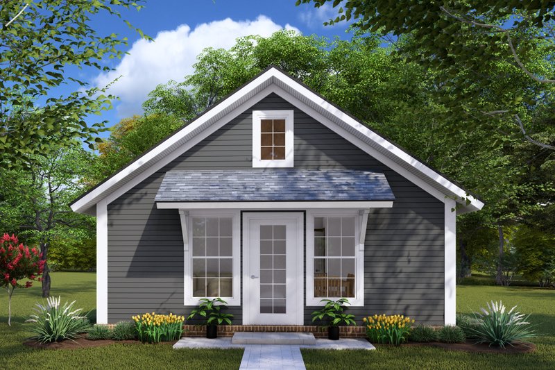 Architectural House Design - Cottage Exterior - Front Elevation Plan #513-2232