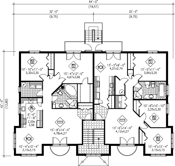 Home Plan - European Floor Plan - Other Floor Plan #25-306