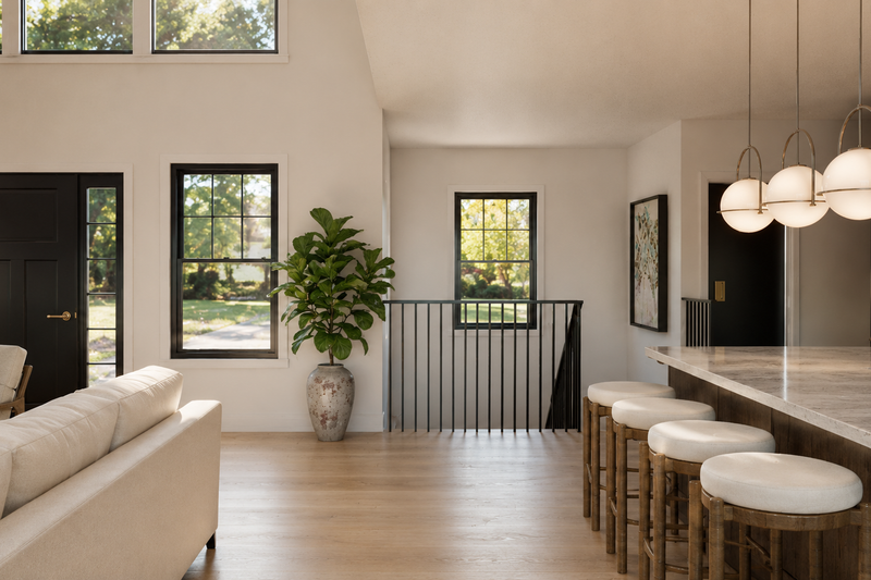 Architectural House Design - Interior - Kitchen for Modern House Plan #1064-472 - 1 bed, 1.5 bath