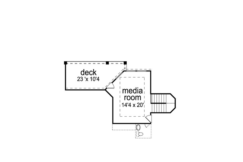 House Plan Design - Floor Plan - Upper Floor for European House Plan #84-619 - 4 bed, 2.5 bath