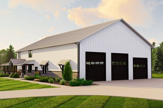 Exterior - Other Elevation for Barndominium House Plan #1064-263 - 3 bed, 2.5 bath