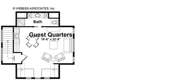 Dream House Plan - Optional Guest Quarters