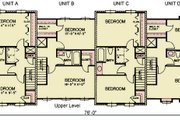Modern Style House Plan - 8 Beds 4 Baths 4618 Sq/Ft Plan #54-646 Exterior 