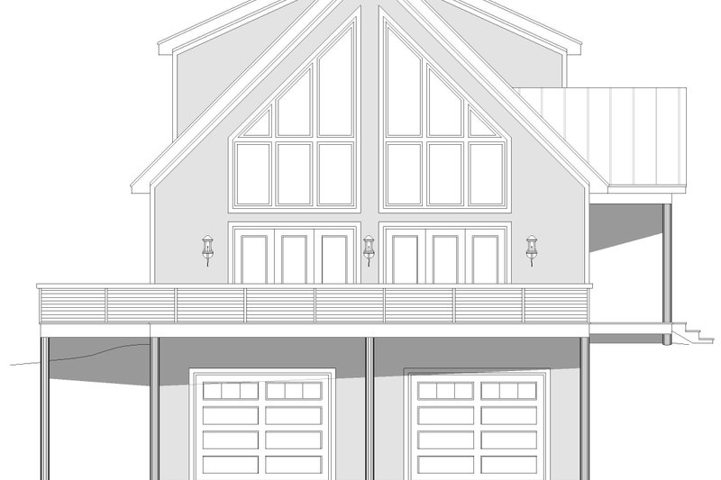 House Plan Design - Exterior - Other Elevation 1 for Country House Plan #932-693 - 3 bed, 3.5 bath