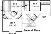 Traditional Style House Plan - 3 Beds 2.5 Baths 3303 Sq/Ft Plan #312-168 