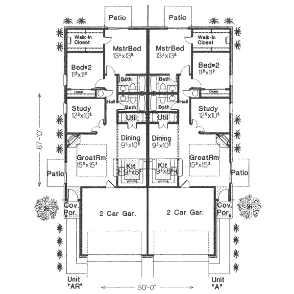 Traditional Floor Plan - Main Floor Plan #310-440