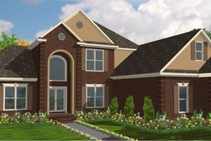 Traditional Exterior - Front Elevation Plan #63-228