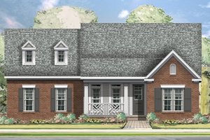 Traditional Exterior - Front Elevation Plan #424-276