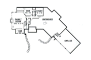 Modern Style House Plan - 4 Beds 3.5 Baths 4422 Sq/Ft Plan #67-390 
