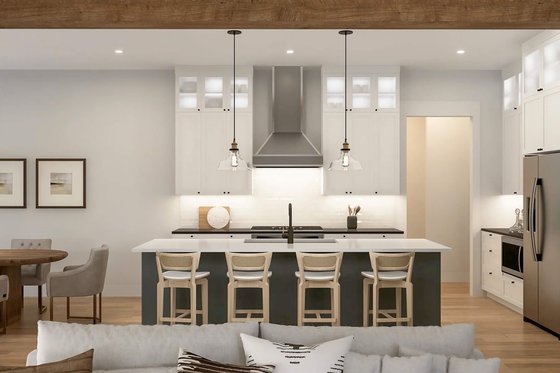 Interior - Kitchen 3 for Farmhouse House Plan #430-348 - 3 bed, 2.5 bath