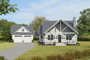 Country Style House Plan - 3 Beds 3.5 Baths 1972 Sq/Ft Plan #932-389 