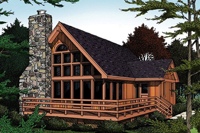 Home Plan - Modern Exterior - Front Elevation Plan #314-166