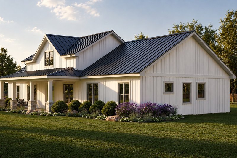 House Blueprint - Exterior - Other Elevation for Farmhouse House Plan #1064-509 - 3 bed, 2.5 bath