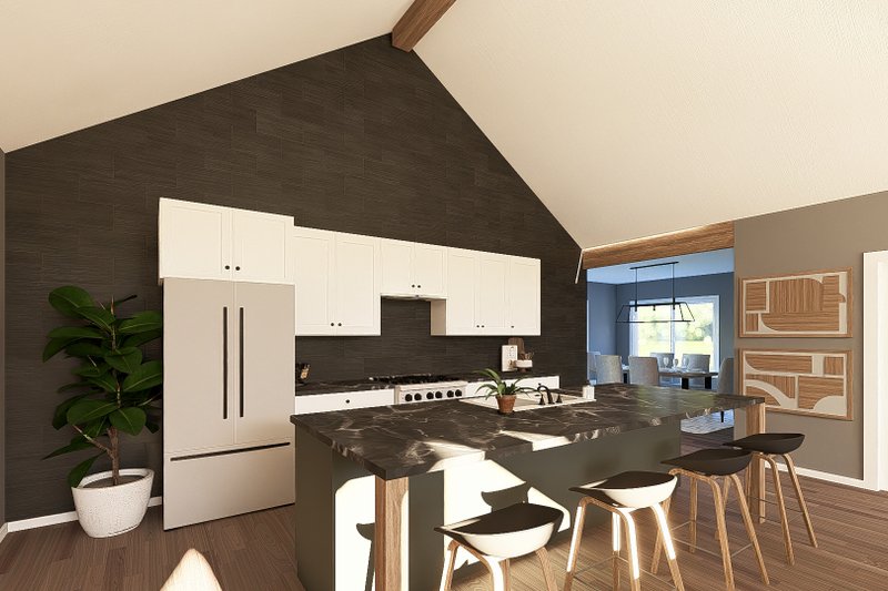 Architectural House Design - Interior - Kitchen for Ranch House Plan #1064-440 - 3 bed, 3.5 bath