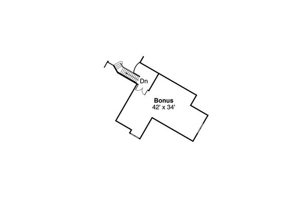 Home Plan - Craftsman Floor Plan - Upper Floor Plan #124-1014