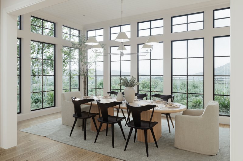 Dream House Plan - Interior - Dining Room for Contemporary House Plan #1114-109 - 4 bed, 3 bath