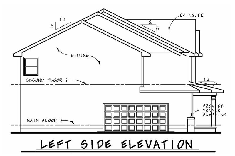 House Plan Design - Exterior - Other Elevation for Traditional House Plan #20-2421 - 5 bed, 4.5 bath