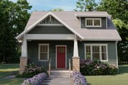 Craftsman Style House Plan - 3 Beds 2.5 Baths 1803 Sq/Ft Plan #461-50 