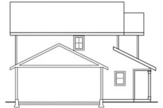 Exterior - Other Elevation for Craftsman House Plan #124-811 - 6 bed, 3 bath