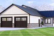 Country Style House Plan - 1 Beds 1.5 Baths 2028 Sq/Ft Plan #1064-363 