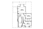 European Style House Plan - 3 Beds 2.5 Baths 3462 Sq/Ft Plan #411-672 
