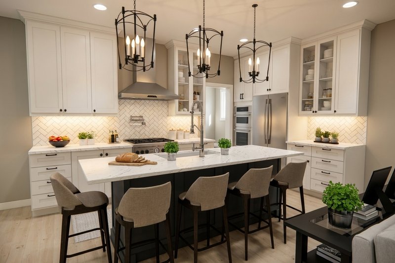 Home Plan - Interior - Kitchen for Craftsman House Plan #51-1545 - 3 bed, 2.5 bath