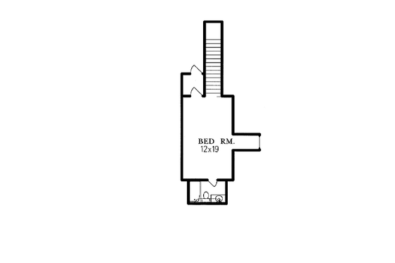 Floor Plan - Upper Floor House Plan #15-212 - 4 bed, 4 bath