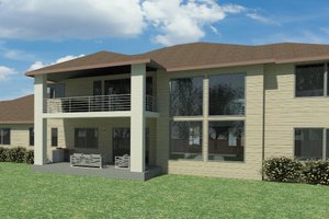 Exterior - Other Elevation 1 for Mediterranean House Plan #1066-111 - 7 bed, 6.5 bath