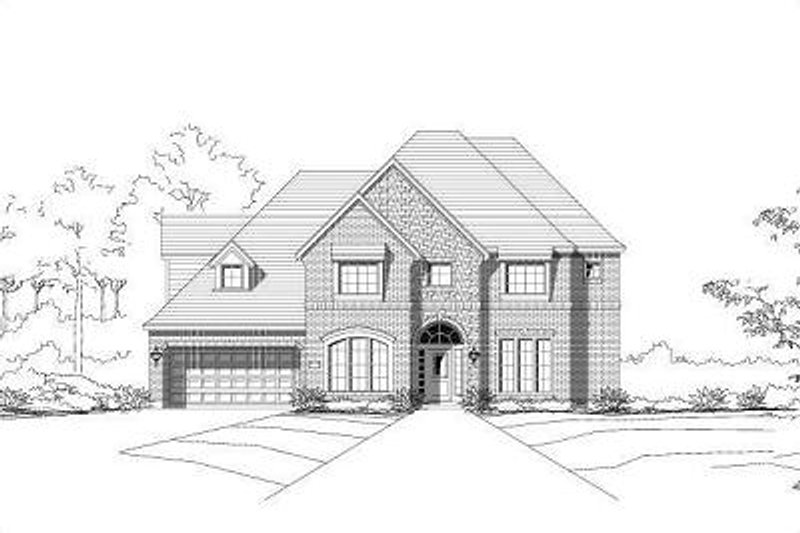 Colonial Style House Plan - 4 Beds 3.5 Baths 4079 Sq/Ft Plan #411-300
